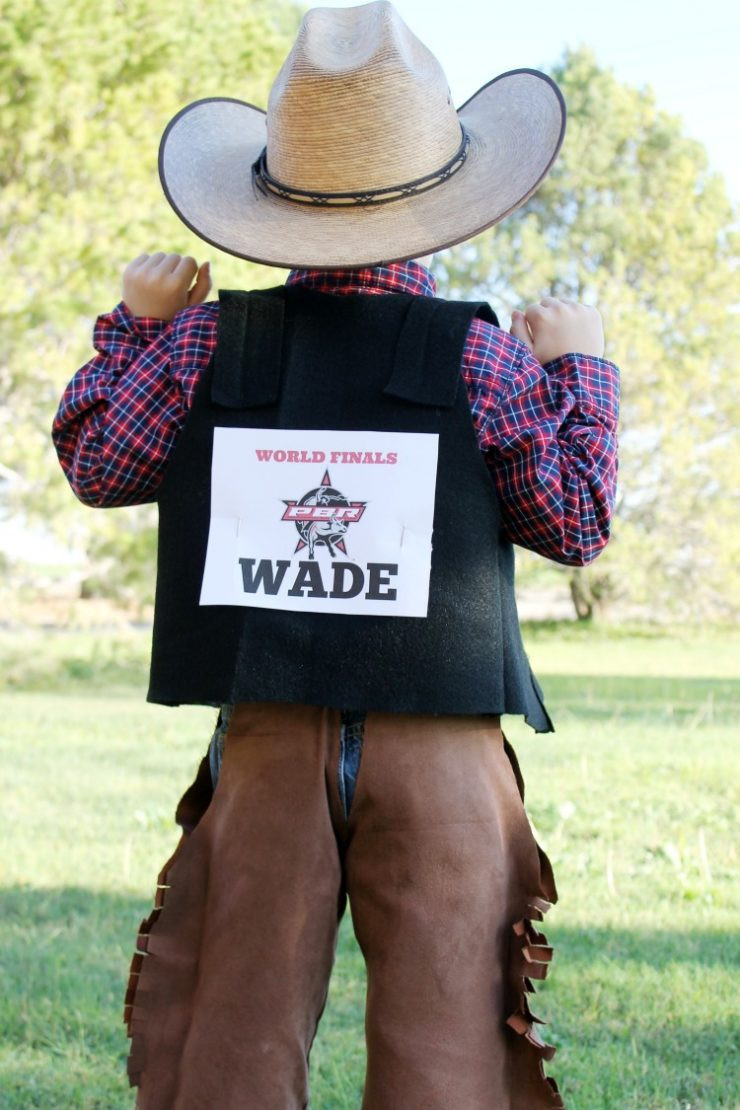 Best ideas about DIY Cowboy Costume
. Save or Pin DIY Rodeo Cowboy Bull Rider Halloween Costume Idea Now.