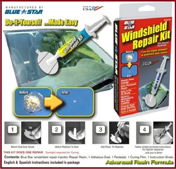 Best ideas about DIY Crack Windshield Repair
. Save or Pin WINDSHIELD REPAIR KIT BLUE STAR DO IT YOURSELF A STONE Now.