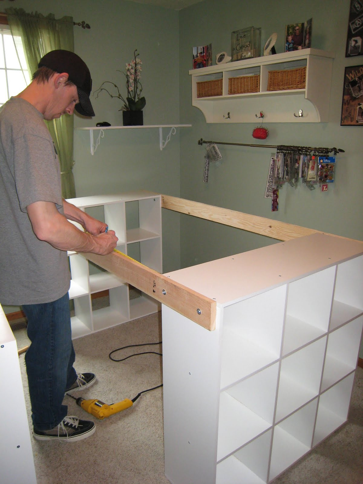 Best ideas about DIY Craft Desk
. Save or Pin DO IT YOURSELF WHITE CRAFT DESK HOW TO BUILD A CUSTOM Now.