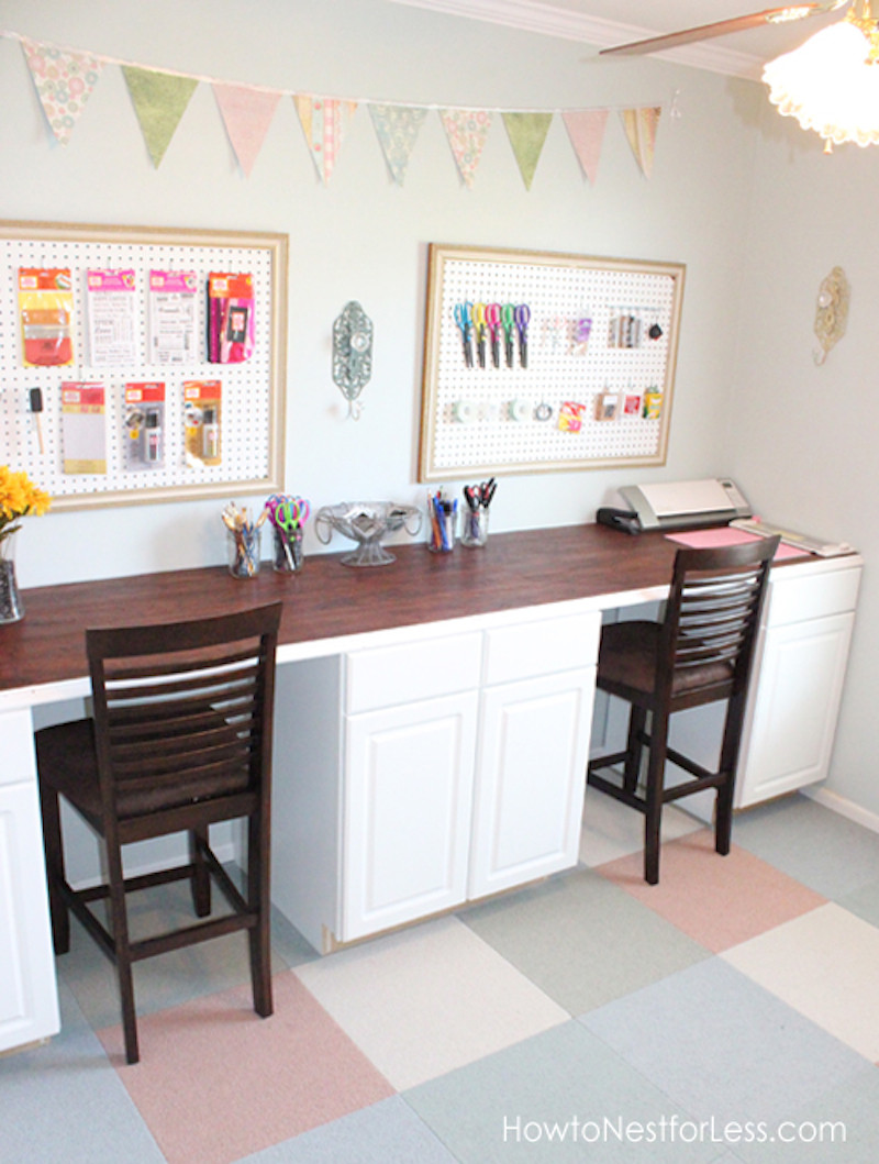 Best ideas about DIY Craft Desk
. Save or Pin 13 Amazing Craft Room Makeover s Happily Ever After Etc Now.