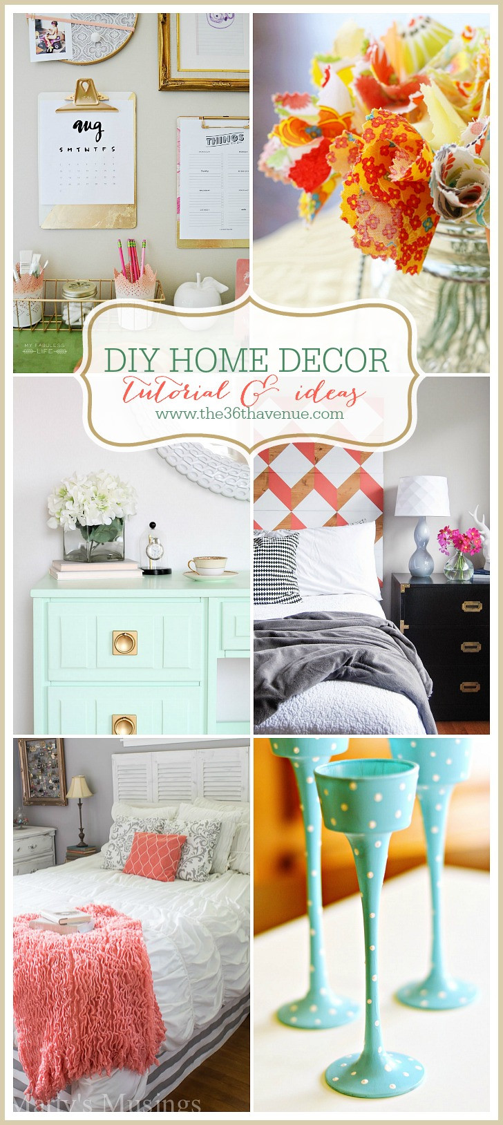 Best ideas about DIY Craft For Home
. Save or Pin The 36th AVENUE Home Decor DIY Projects Now.