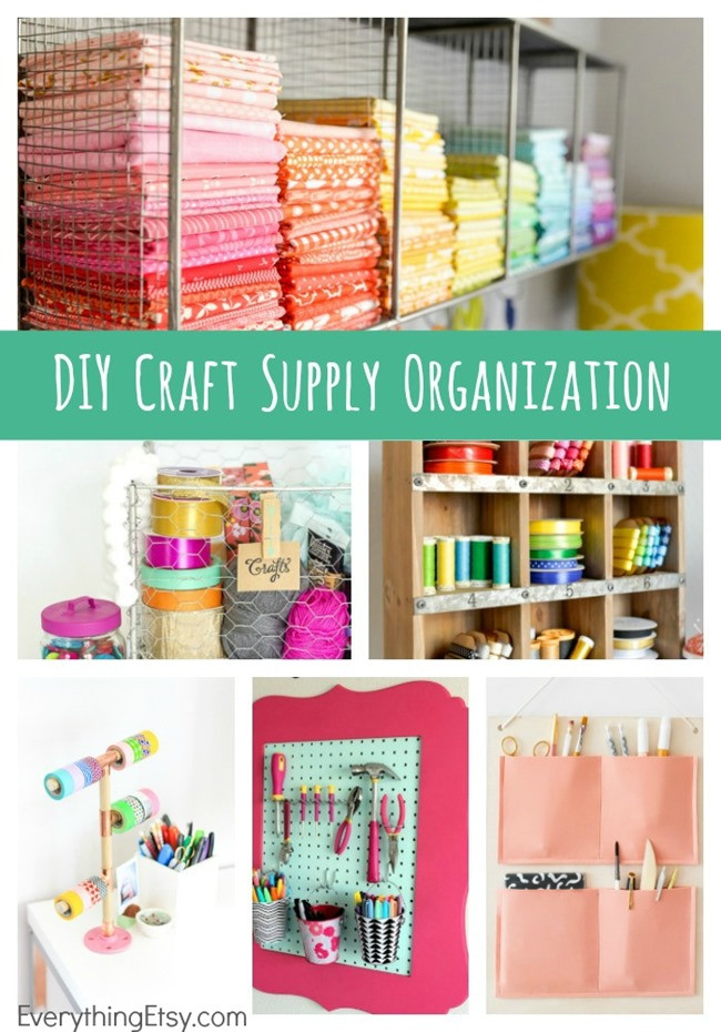 Best ideas about DIY Craft Organizing Ideas
. Save or Pin DIY Craft Supply Organization Now.