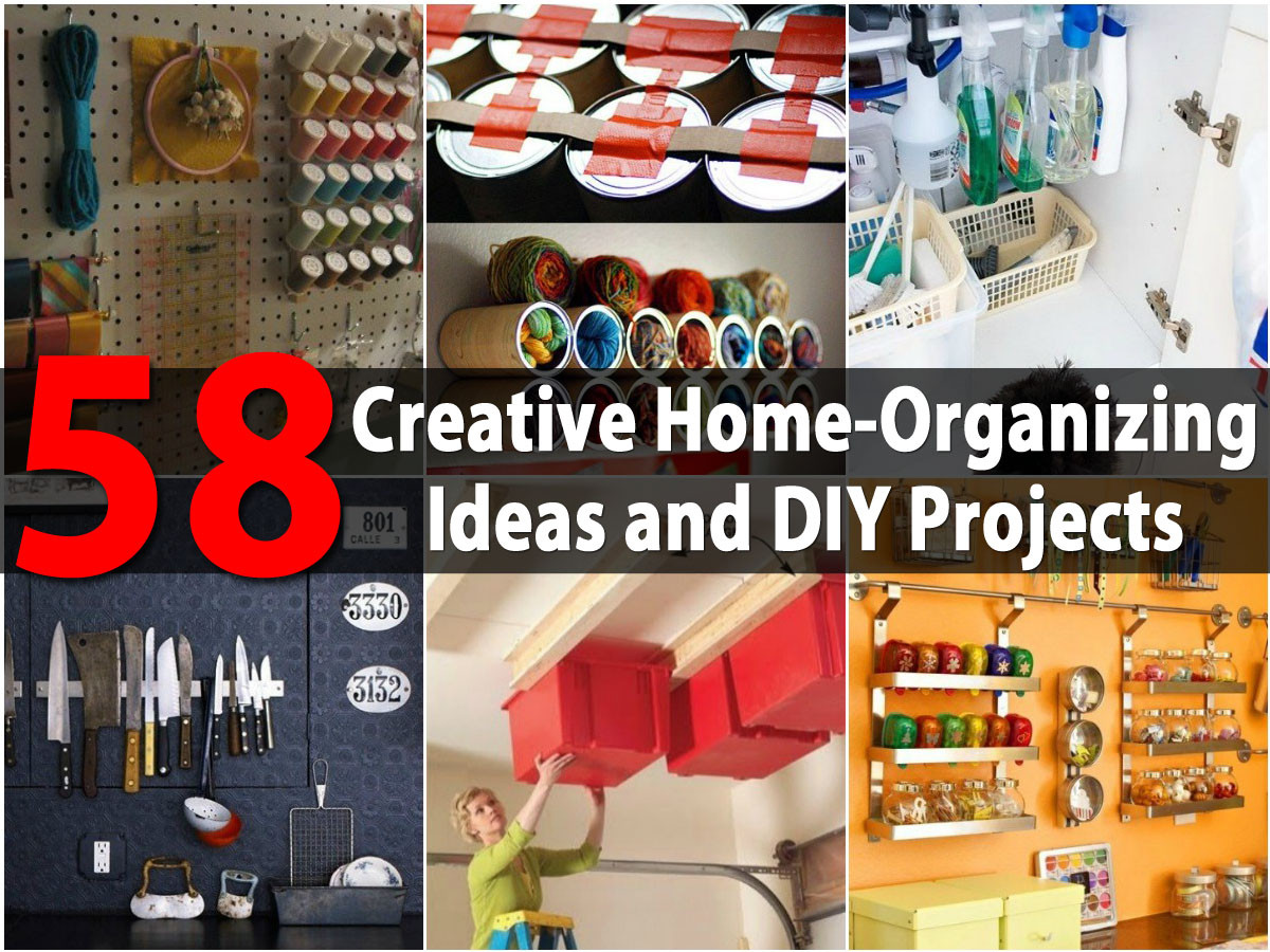 Best ideas about DIY Craft Organizing Ideas
. Save or Pin Top 58 Most Creative Home Organizing Ideas and DIY Now.