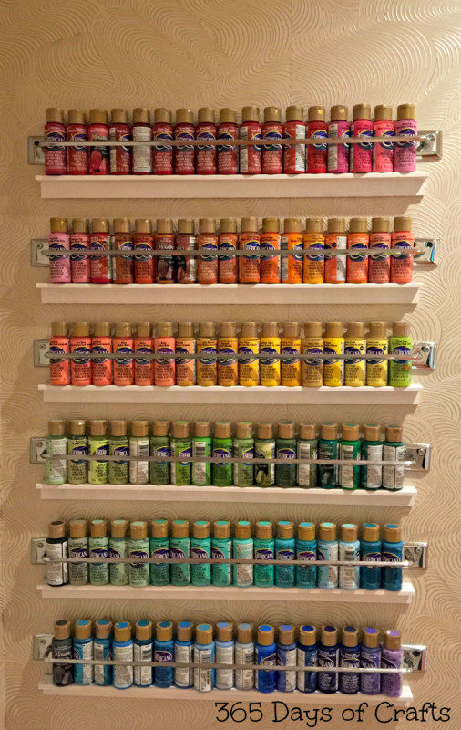 Best ideas about DIY Craft Paint Storage
. Save or Pin craft room storage ideas and tour DIY Art and Craft Now.