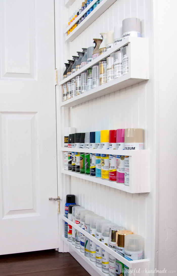 Best ideas about DIY Craft Paint Storage
. Save or Pin DIY Paint Storage Shelves fice & Craft Room Makeover Now.
