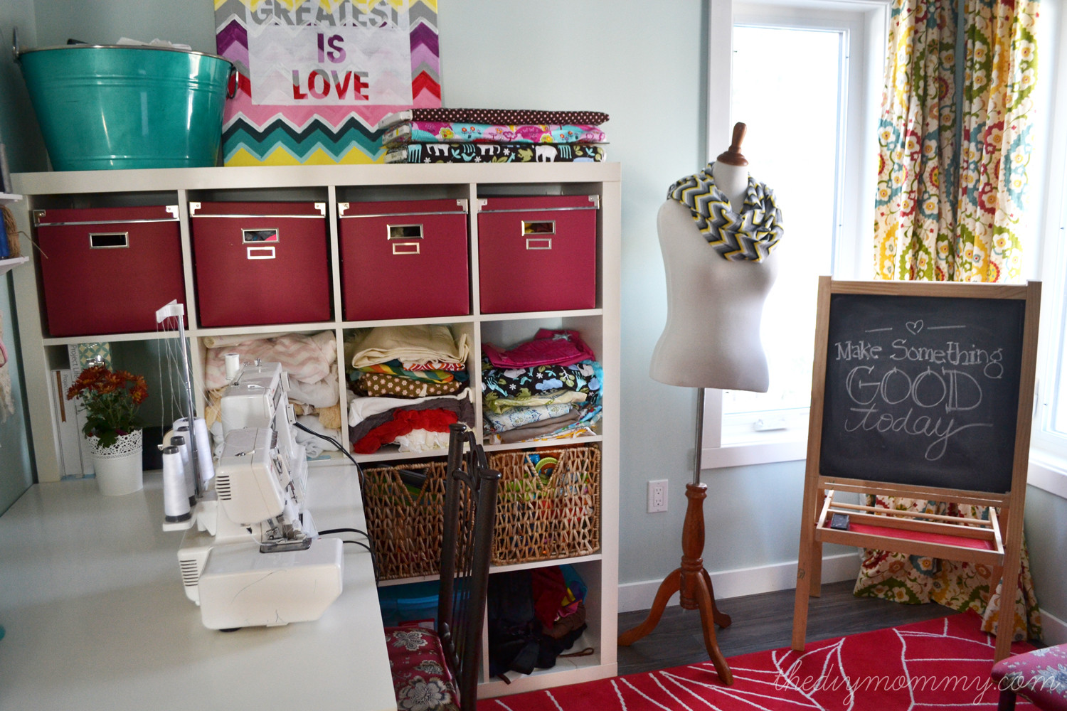 Best ideas about DIY Craft Rooms
. Save or Pin My Colourful Craft Room fice – Our DIY House Now.