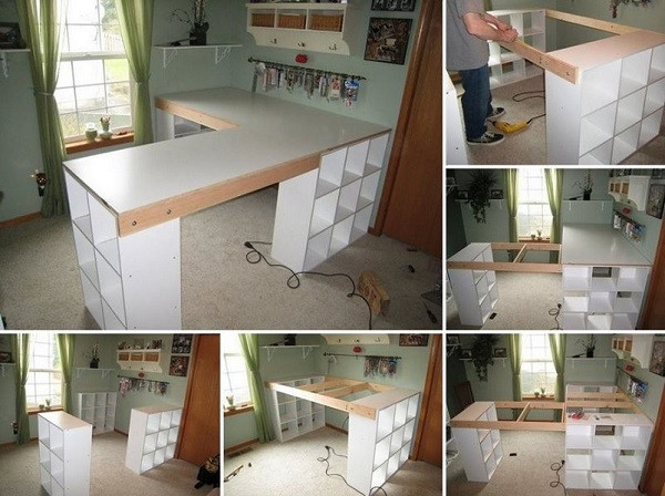Best ideas about DIY Craft Table Ideas
. Save or Pin DIY Project Custom Craft Desk Now.