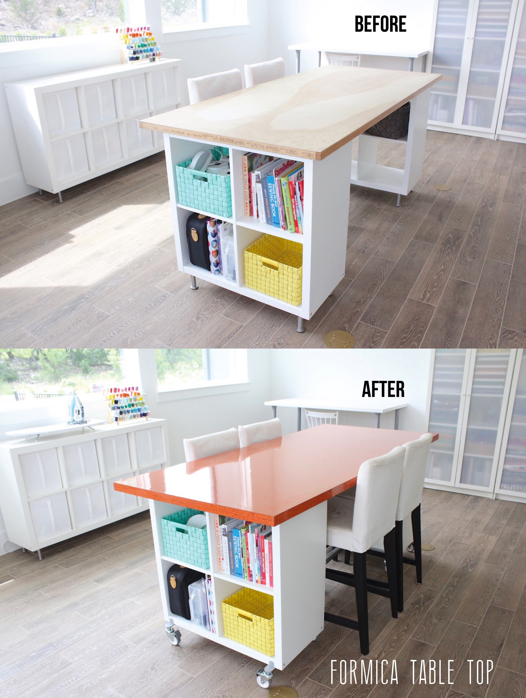 Best ideas about DIY Craft Table
. Save or Pin Building a new home the Formica craft table – MADE EVERYDAY Now.