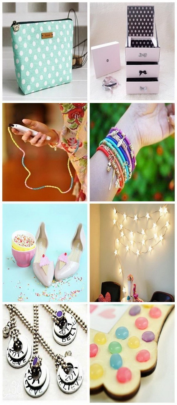 Best ideas about DIY Crafts For Teens
. Save or Pin 30 Cool DIY Projects for Teenage Girls For Creative Juice Now.