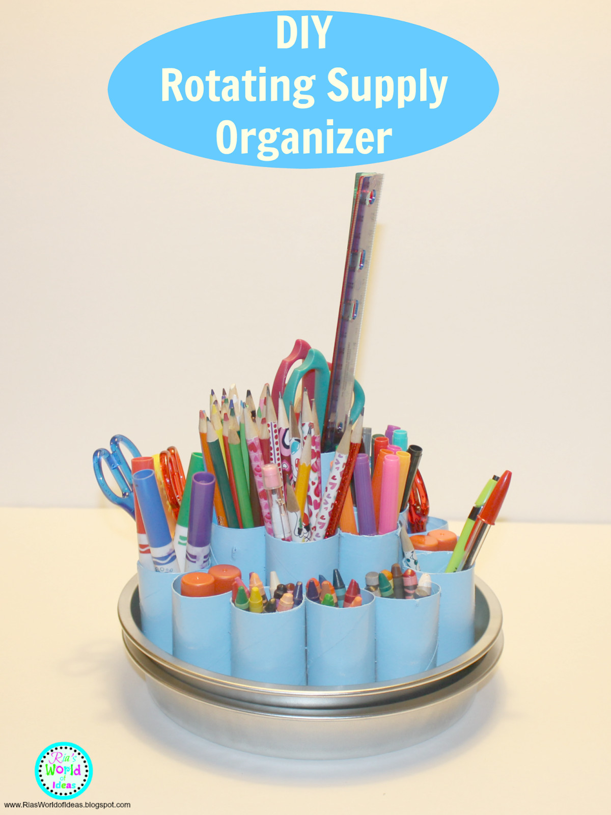 Best ideas about DIY Crafts Organizer
. Save or Pin Ria s World of Ideas DIY Rotating Supply Organizer Now.