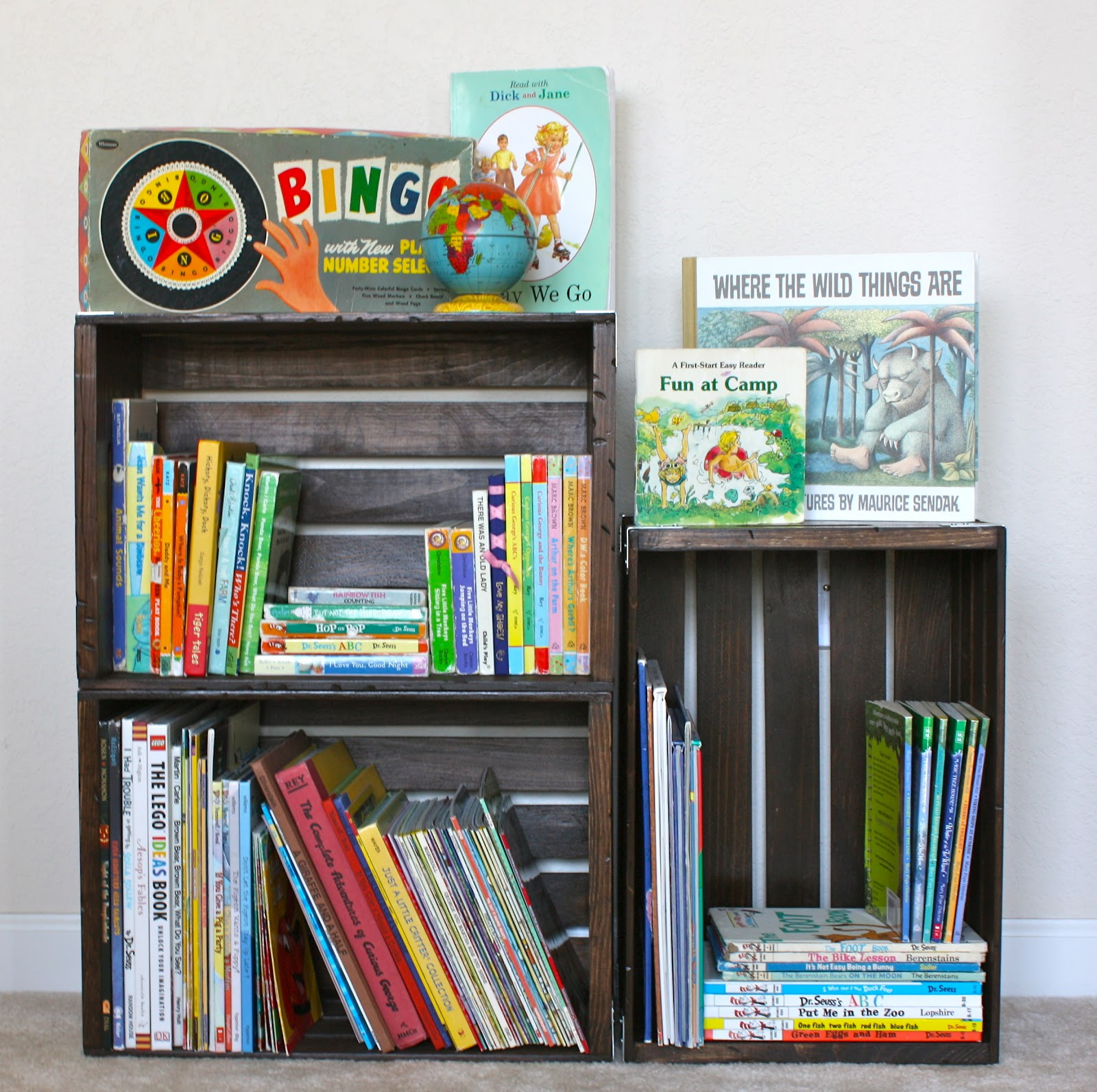 Best ideas about DIY Crate Bookshelf
. Save or Pin christina williams DIY Crate Bookshelf Now.