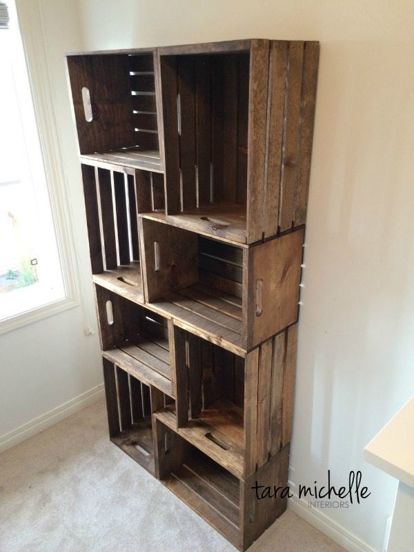 Best ideas about DIY Crate Bookshelf
. Save or Pin Rustic Home Decor Ideas Now.