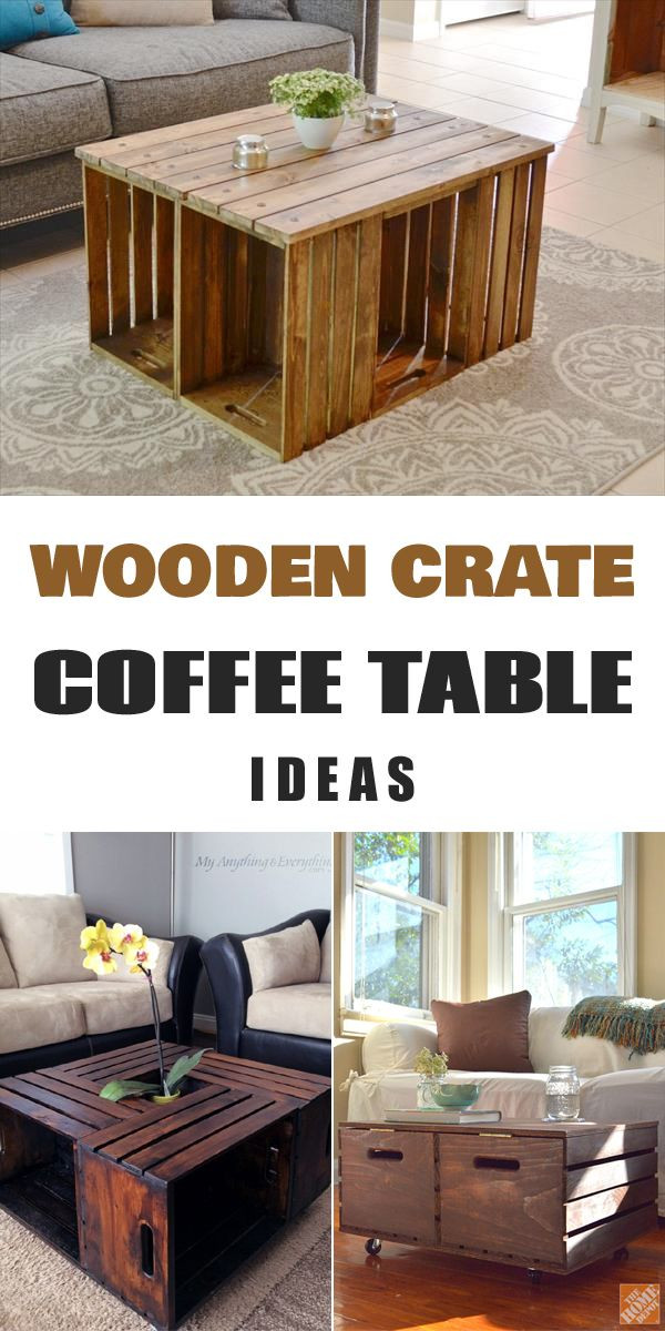 Best ideas about DIY Crate Furniture
. Save or Pin 11 DIY Wooden Crate Coffee Table Ideas Now.