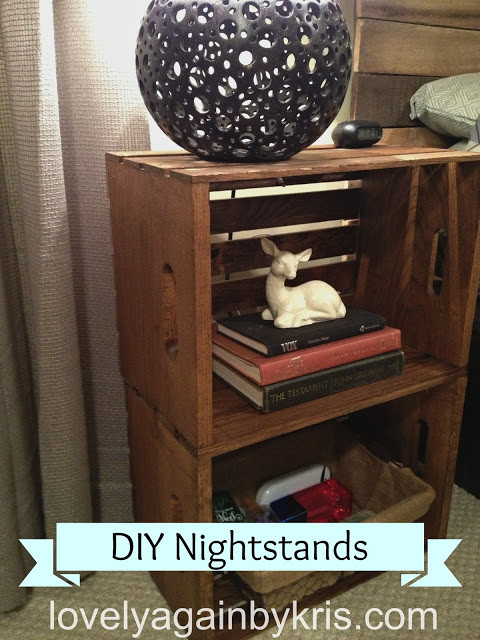 Best ideas about DIY Crate Nightstand
. Save or Pin Someday Crafts DIY Nightstands Now.