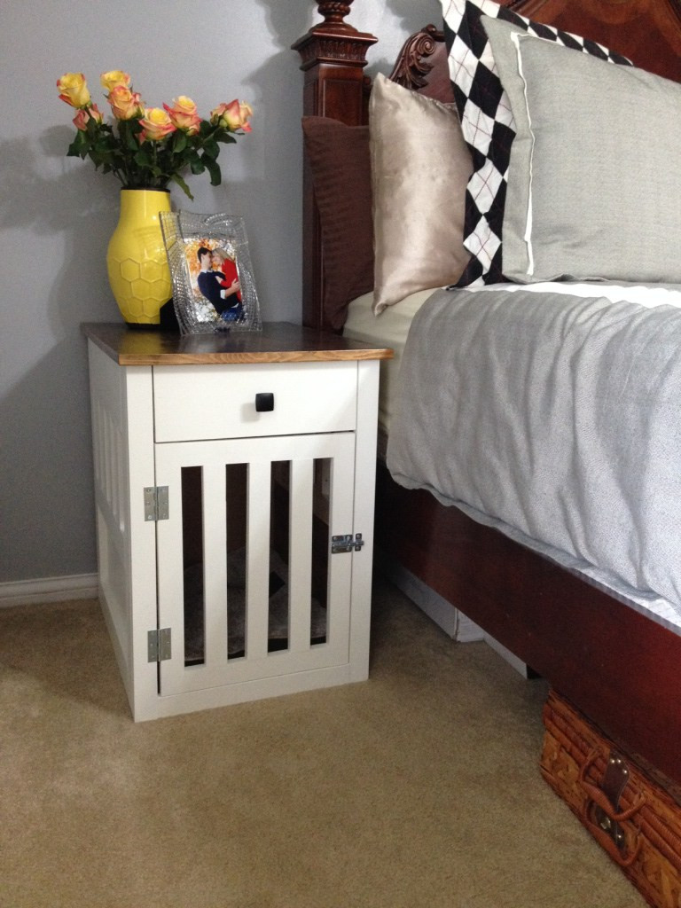 Best ideas about DIY Crate Nightstand
. Save or Pin 19 Wooden Dog Beds To Create For Your Furry Four Legged Now.