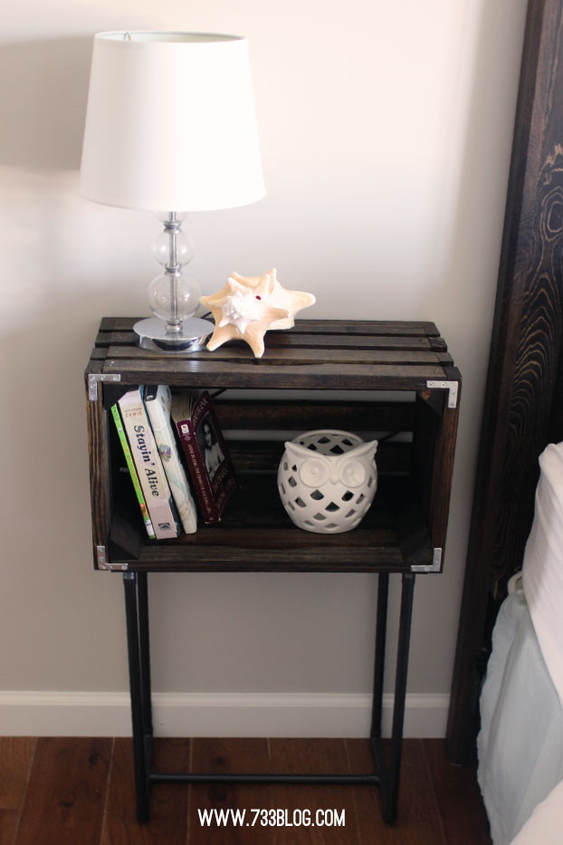 Best ideas about DIY Crate Nightstand
. Save or Pin DIY Crate Nightstands Inspiration Made Simple Now.