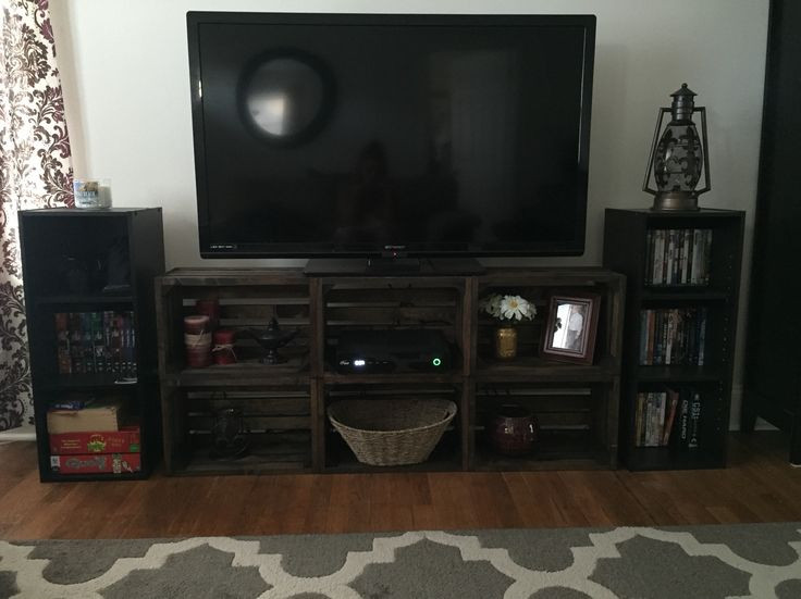 Best ideas about DIY Crate Tv Stand
. Save or Pin 25 best ideas about Crate tv stand on Pinterest Now.