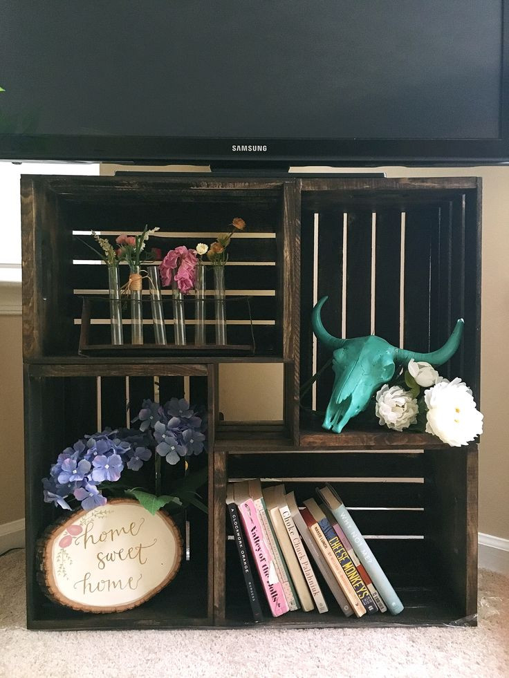 Best ideas about DIY Crate Tv Stand
. Save or Pin 17 best ideas about Diy Tv Stand on Pinterest Now.