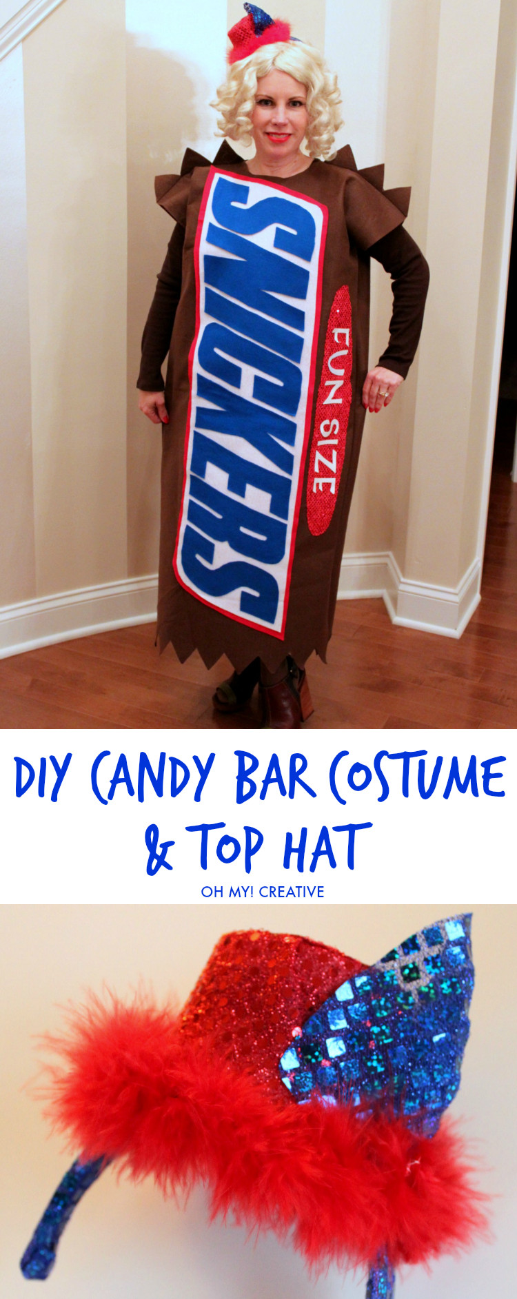 Best ideas about DIY Creative Halloween Costume
. Save or Pin DIY Candy Bar Halloween Costumes Oh My Creative Now.