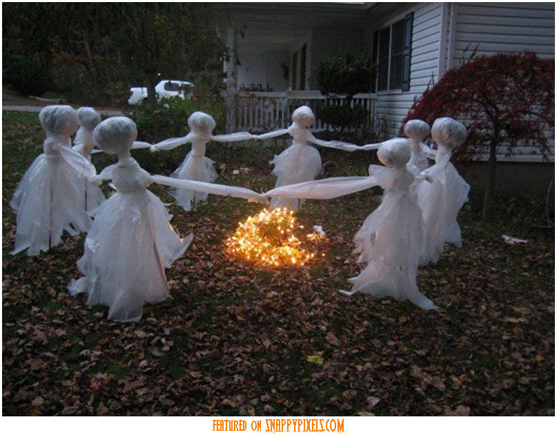 Best ideas about DIY Creepy Halloween Decorations
. Save or Pin Scary Halloween Decoration Ideas For Outside 34 Yard Pics Now.