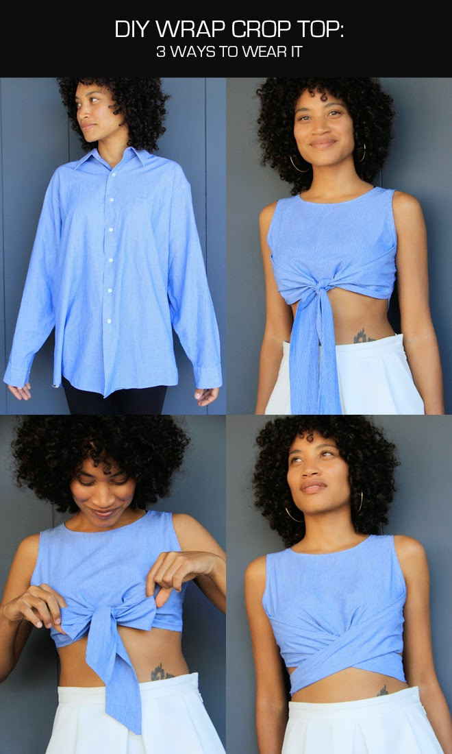 Best ideas about DIY Crop Top
. Save or Pin The Felted Fox WRAP CROP TOP DIY Now.