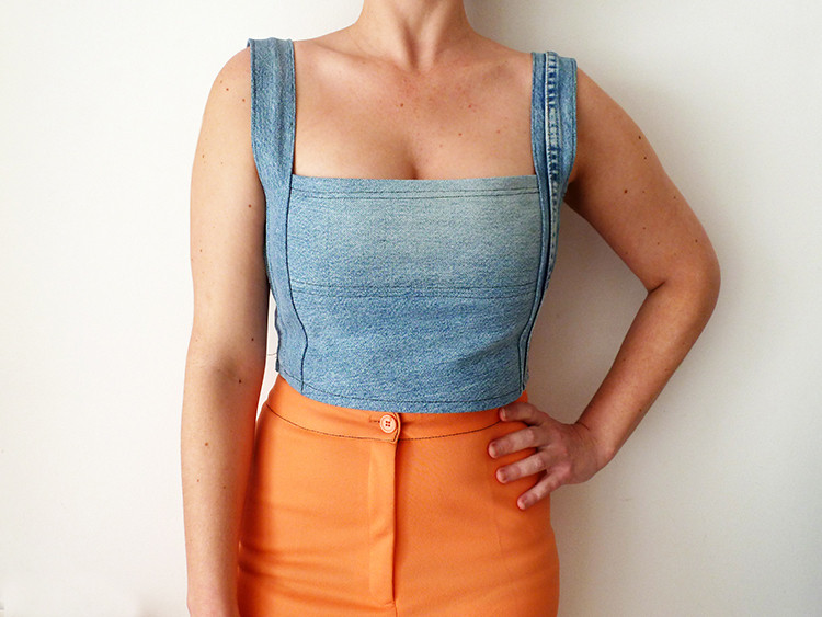 Best ideas about DIY Crop Top
. Save or Pin Diy Crop Top Recycling Old Jeans Legs · How To Make A Now.