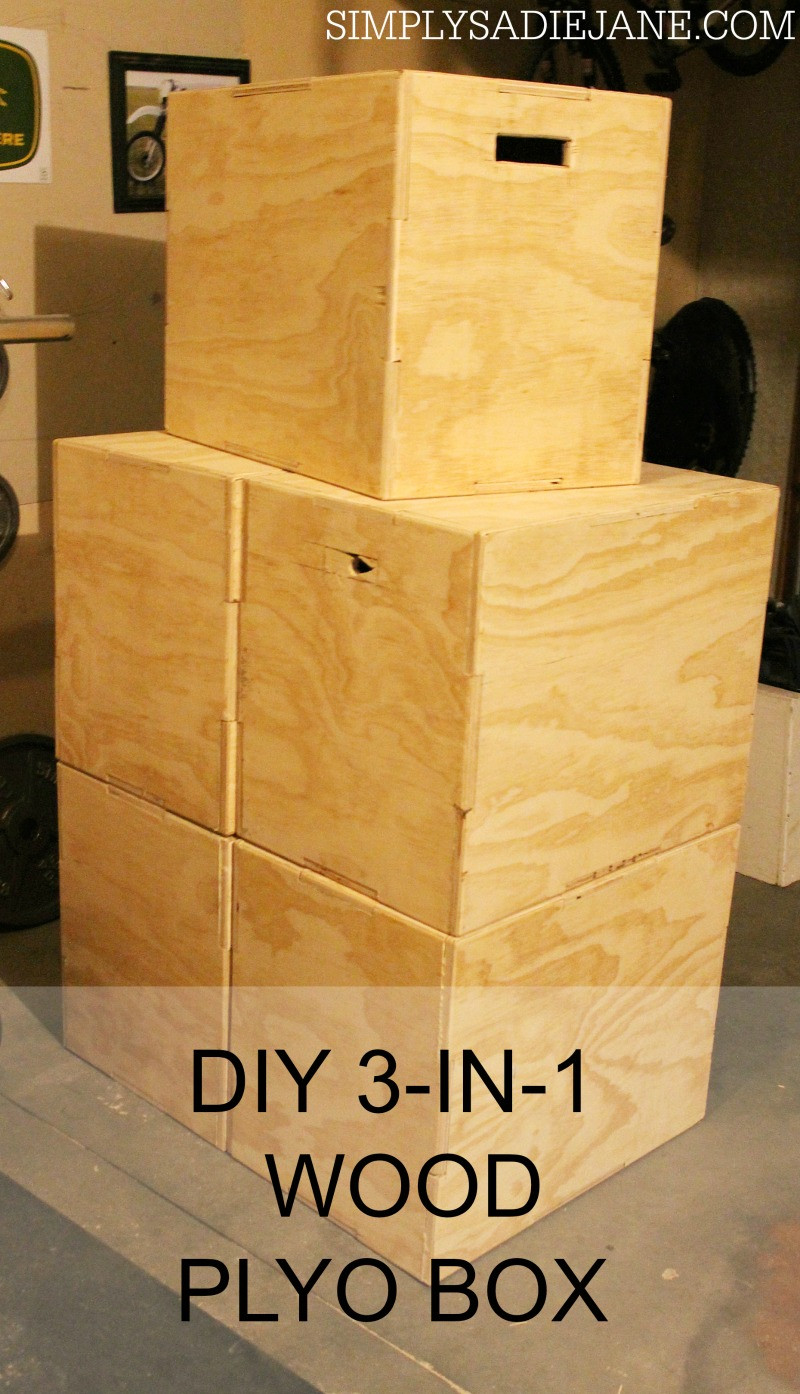 Best ideas about DIY Crossfit Box
. Save or Pin DIY 3 in 1 WOOD PLYO BOX for $35 Fitness Tutorials Now.