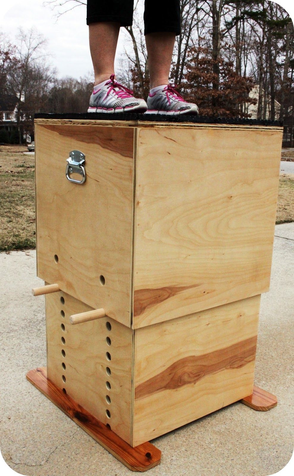 Best ideas about DIY Crossfit Box
. Save or Pin TrendyToolbox ADJUSTABLE WOODEN PLYO BOX Now.