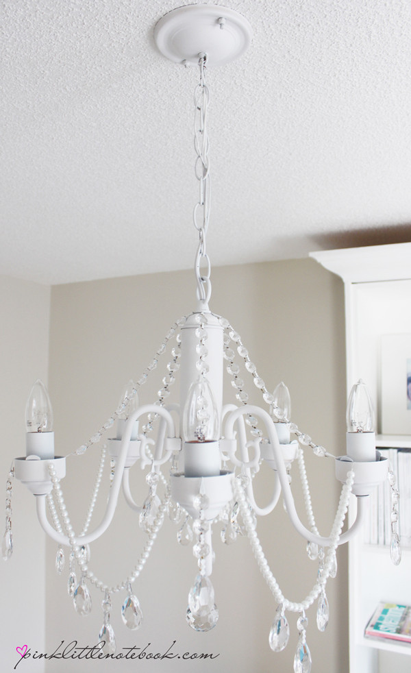 Best ideas about DIY Crystal Chandelier
. Save or Pin The Chandelier Saga DIY Before and After Pink Now.