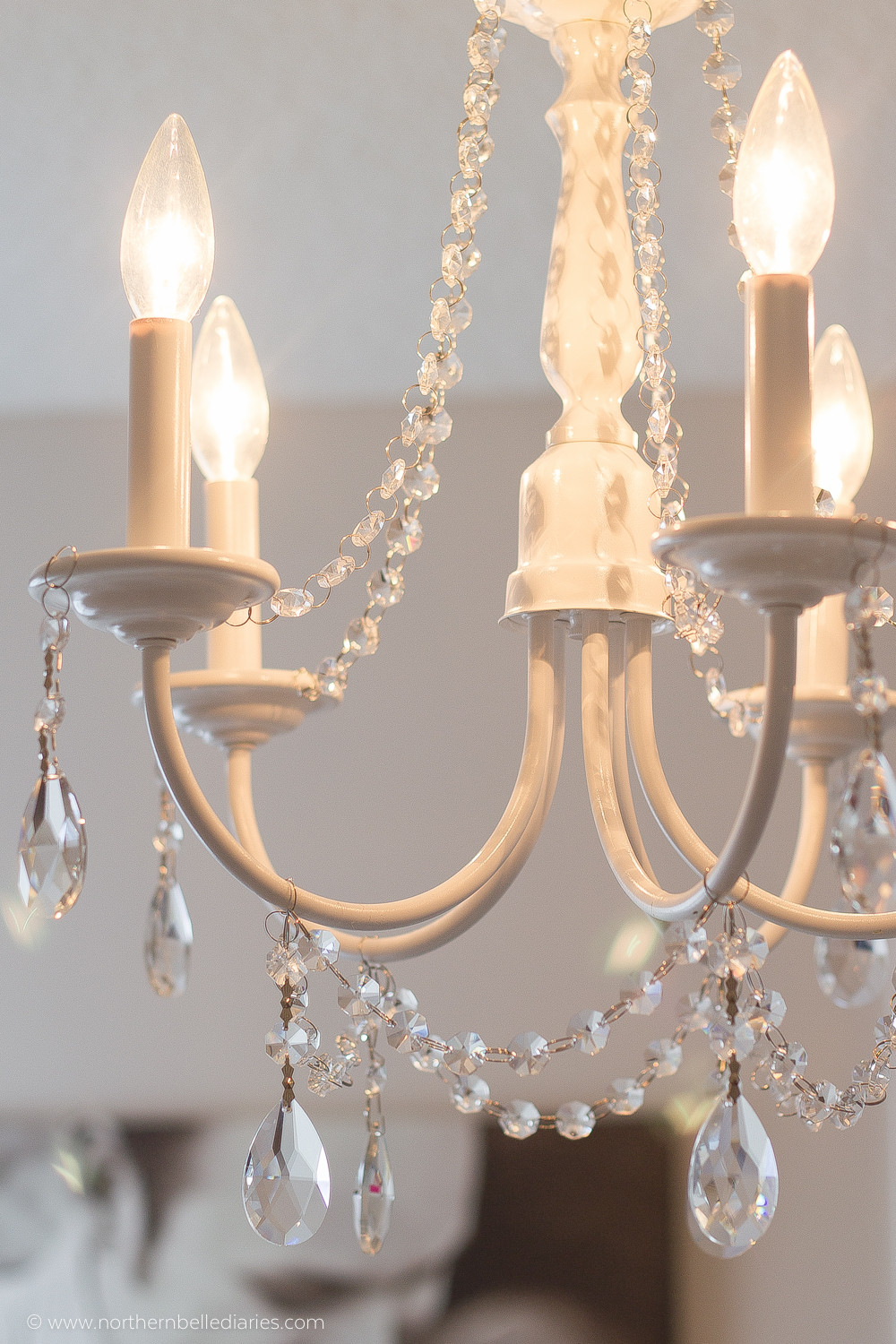 Best ideas about DIY Crystal Chandelier
. Save or Pin DIY Crystal Chandelier easy tutorial Now.