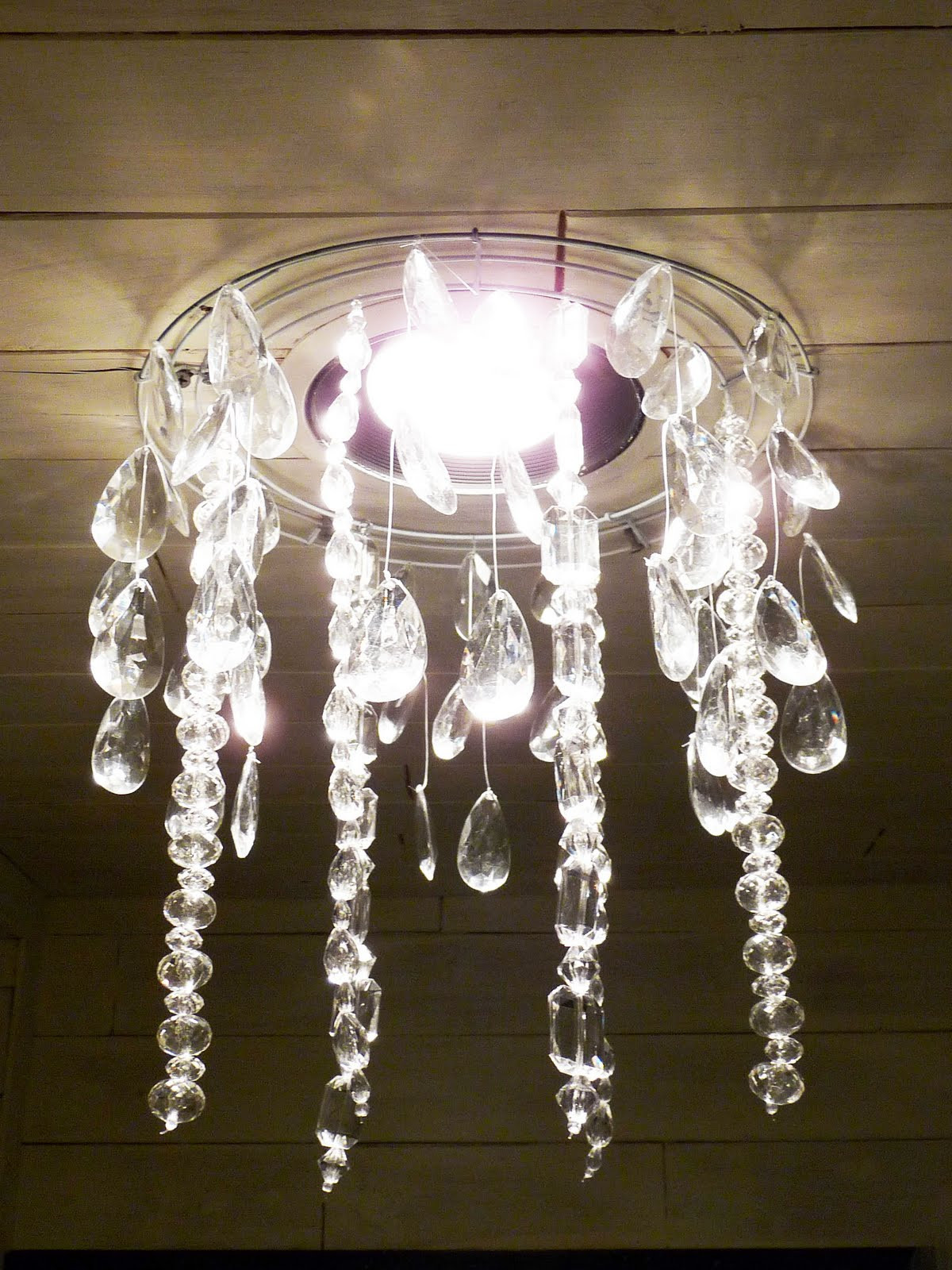 Best ideas about DIY Crystal Chandelier
. Save or Pin The Happy Homebo s Tutorial DIY Faux Crystal Chandelier Now.