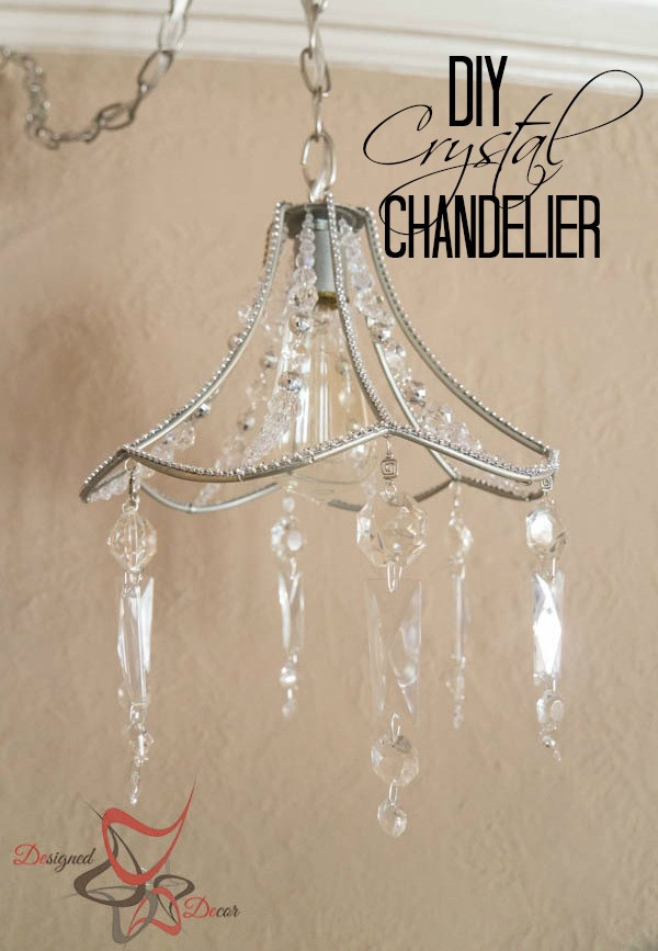 Best ideas about DIY Crystal Chandelier
. Save or Pin DIY Crystal Chandelier pinnable Now.