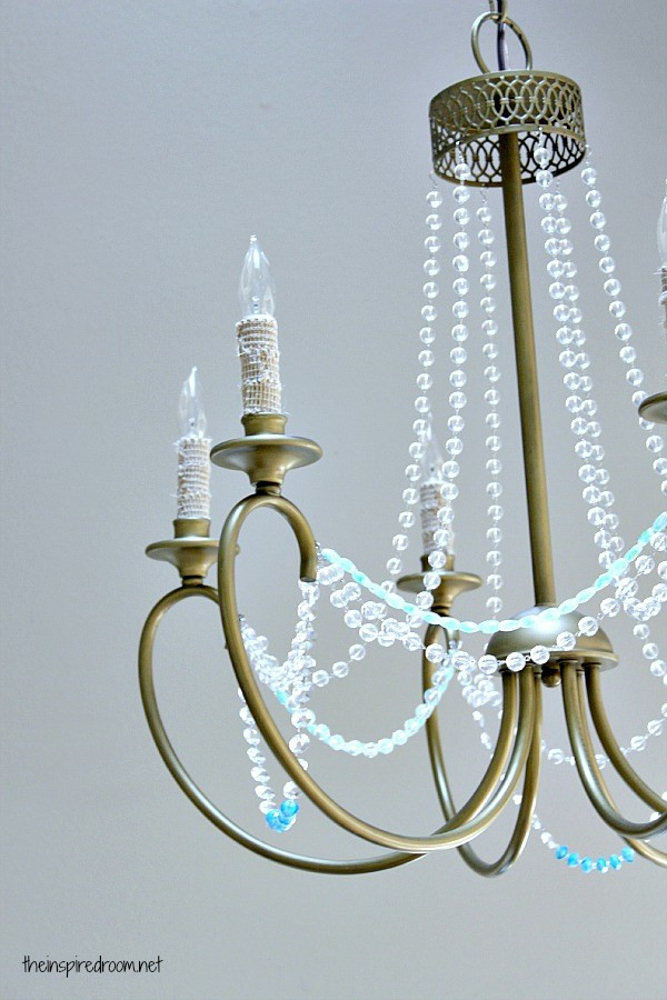 Best ideas about DIY Crystal Chandelier
. Save or Pin Upcycle a Plain Chandelier into a Beaded Showpiece Now.