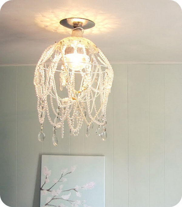 Best ideas about DIY Crystal Chandeliers
. Save or Pin 25 Fantastic DIY Chandelier Ideas and Tutorials Hative Now.