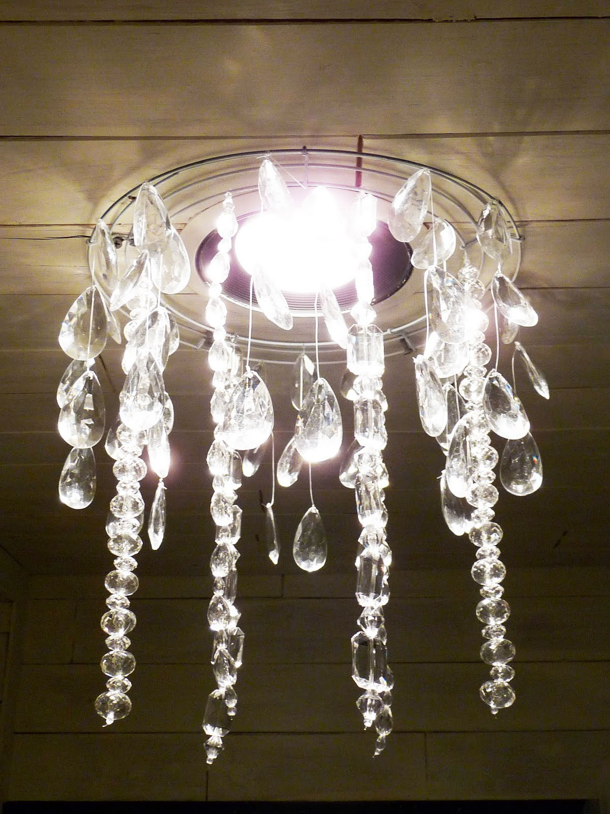 Best ideas about DIY Crystal Chandeliers
. Save or Pin The Happy Homebo s Tutorial DIY Faux Crystal Chandelier Now.