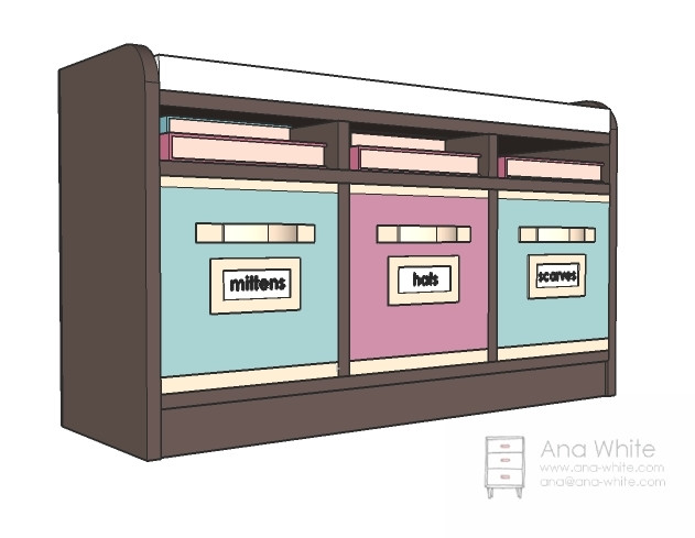 Best ideas about DIY Cubbies Plans
. Save or Pin Ana White Now.