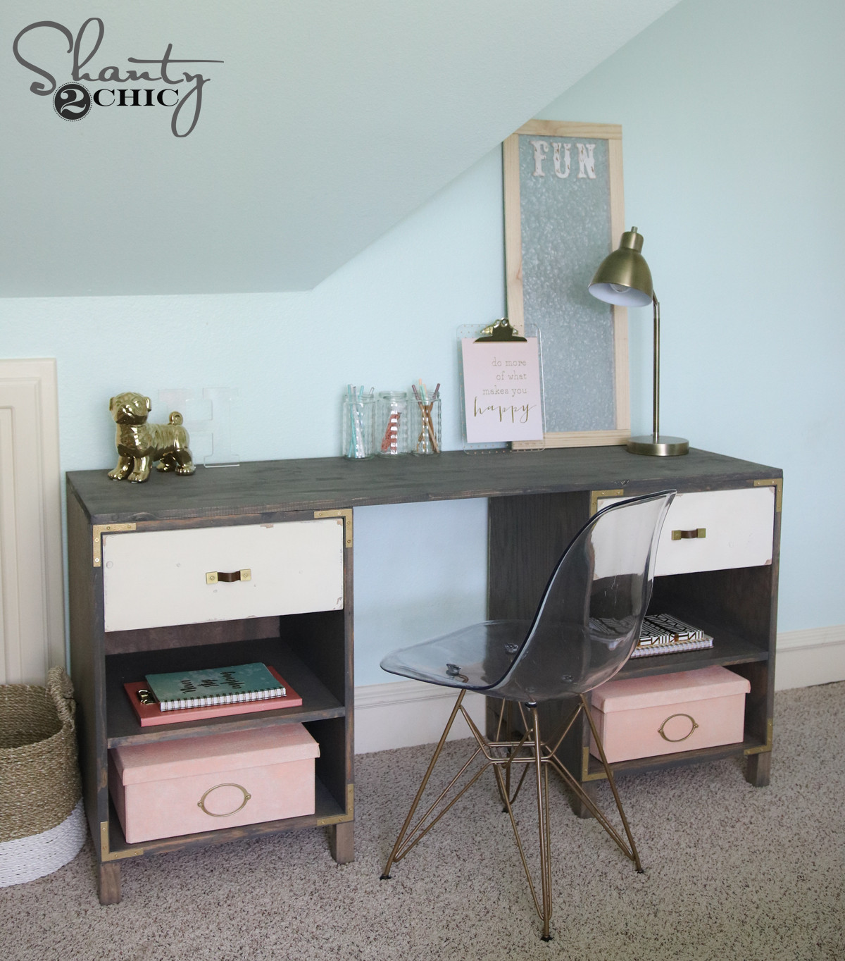 Best ideas about DIY Cubby Storage Plans
. Save or Pin DIY Cubby Storage Desk Shanty 2 Chic Now.