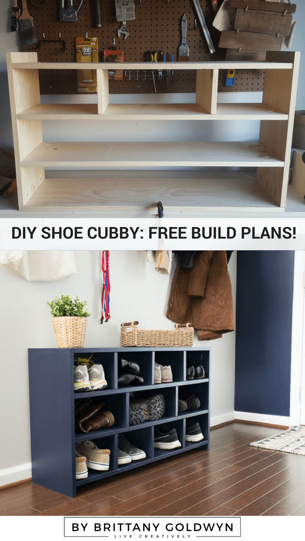 Best ideas about DIY Cubby Storage Plans
. Save or Pin Entryway Week 2 Free Plans to Build a Shoe Cubby Now.