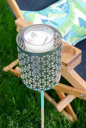 Best ideas about DIY Cup Holder
. Save or Pin How To Easy DIY Backyard Drink Holder Curbly Now.