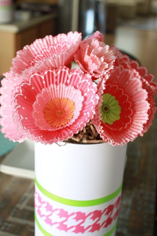 Best ideas about DIY Cupcake Liners
. Save or Pin DIY Cupcake Liner Bouquets Party Ideas Now.