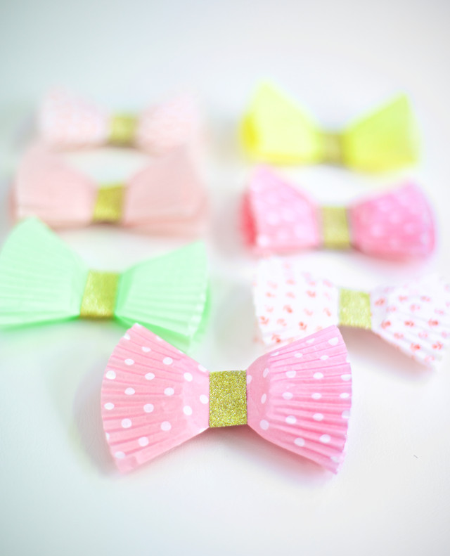 Best ideas about DIY Cupcake Liners
. Save or Pin DIY Gift Bows with Cupcake Wrappers Now.