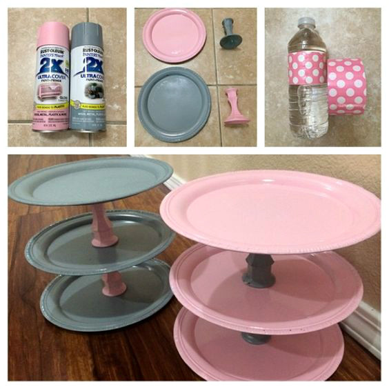 Best ideas about DIY Cupcake Stand Dollar Tree
. Save or Pin DIY Dollar Store Cupcake Stands Crafty Morning Now.