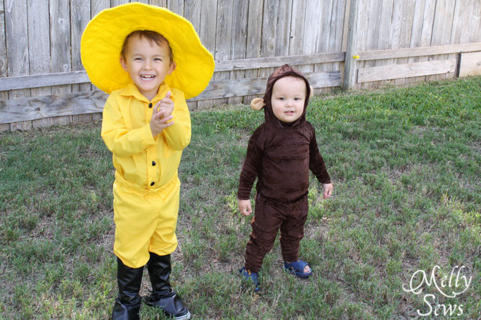 Best ideas about DIY Curious George Costume
. Save or Pin The Ghosts of Halloweens Past Melly Sews Now.