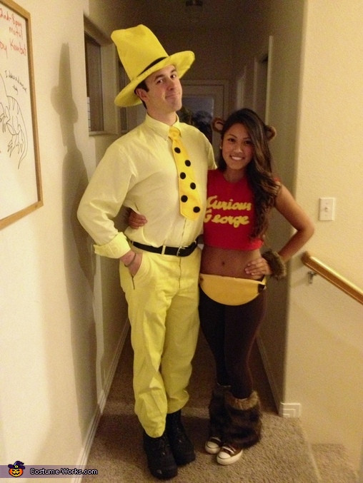 Best ideas about DIY Curious George Costume
. Save or Pin Curious George and The Man in the Yellow Hat Couples Now.