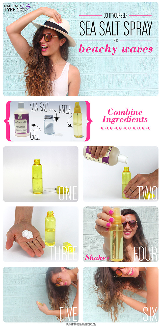 Best ideas about DIY Curly Hair
. Save or Pin DIY Sea Salt Spray Video Now.