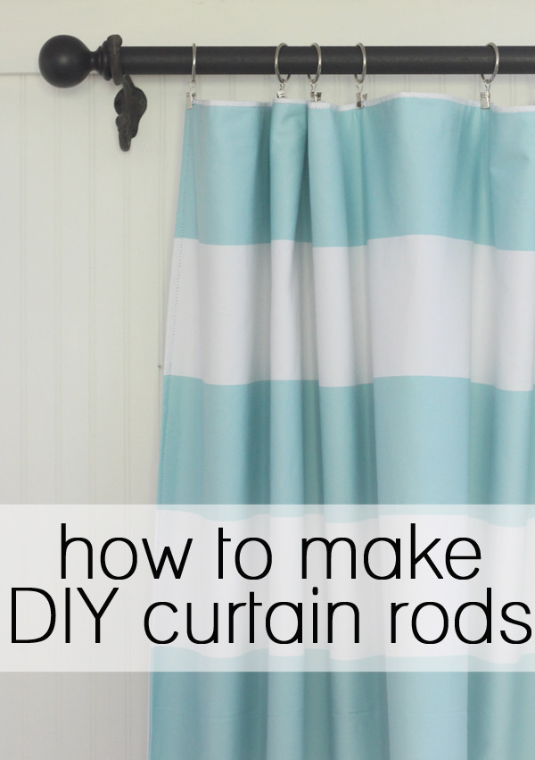 Best ideas about DIY Curtain Rod
. Save or Pin How to make your own DIY curtain rods Now.