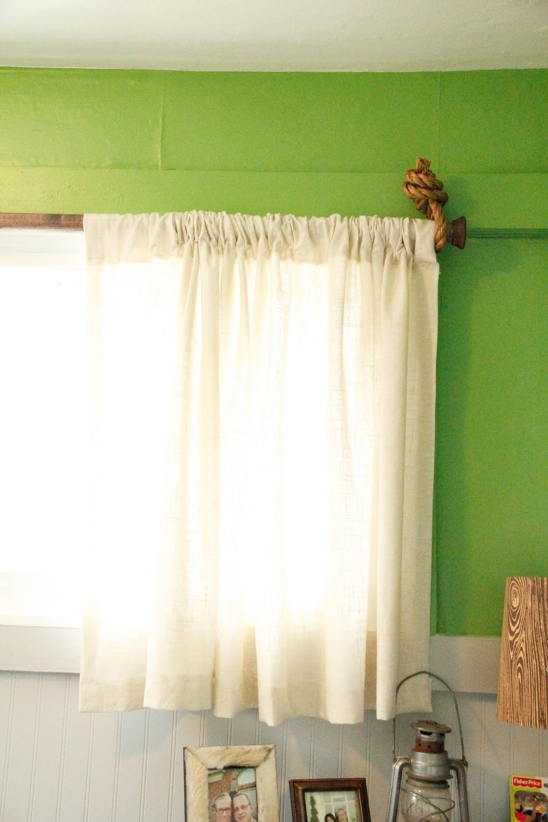 Best ideas about DIY Curtain Rod
. Save or Pin Breakfast at the Zemke s DIY Curtain Rods Curtains Now.