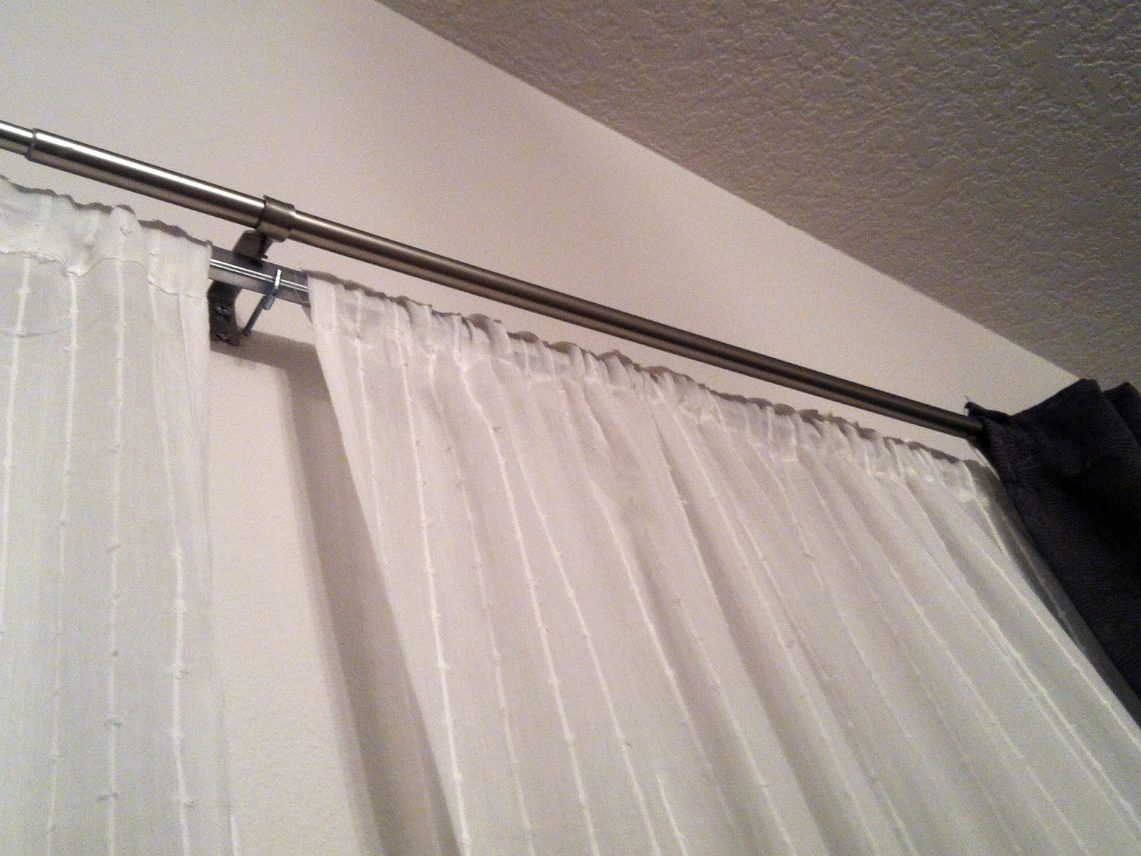Best ideas about DIY Curtain Rod
. Save or Pin Two pairs of DIY curtains for my dining room plus a DIY Now.