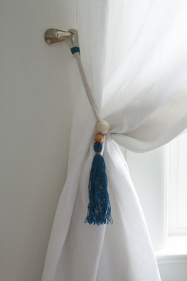 Best ideas about DIY Curtain Tie Back
. Save or Pin jojotastic DIY boho curtain tie backs with tassels Now.