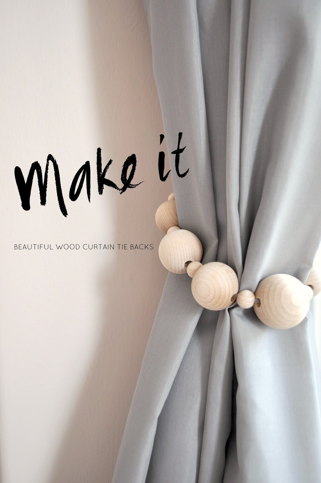 Best ideas about DIY Curtain Tie Back
. Save or Pin BEAUTIFUL DIY CURTAIN TIES BACKS ON A BUDGET INTERIOR Now.